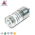 High efficiency 370 dc motor with 25mm gearbox 12V 61Rpm geared motor